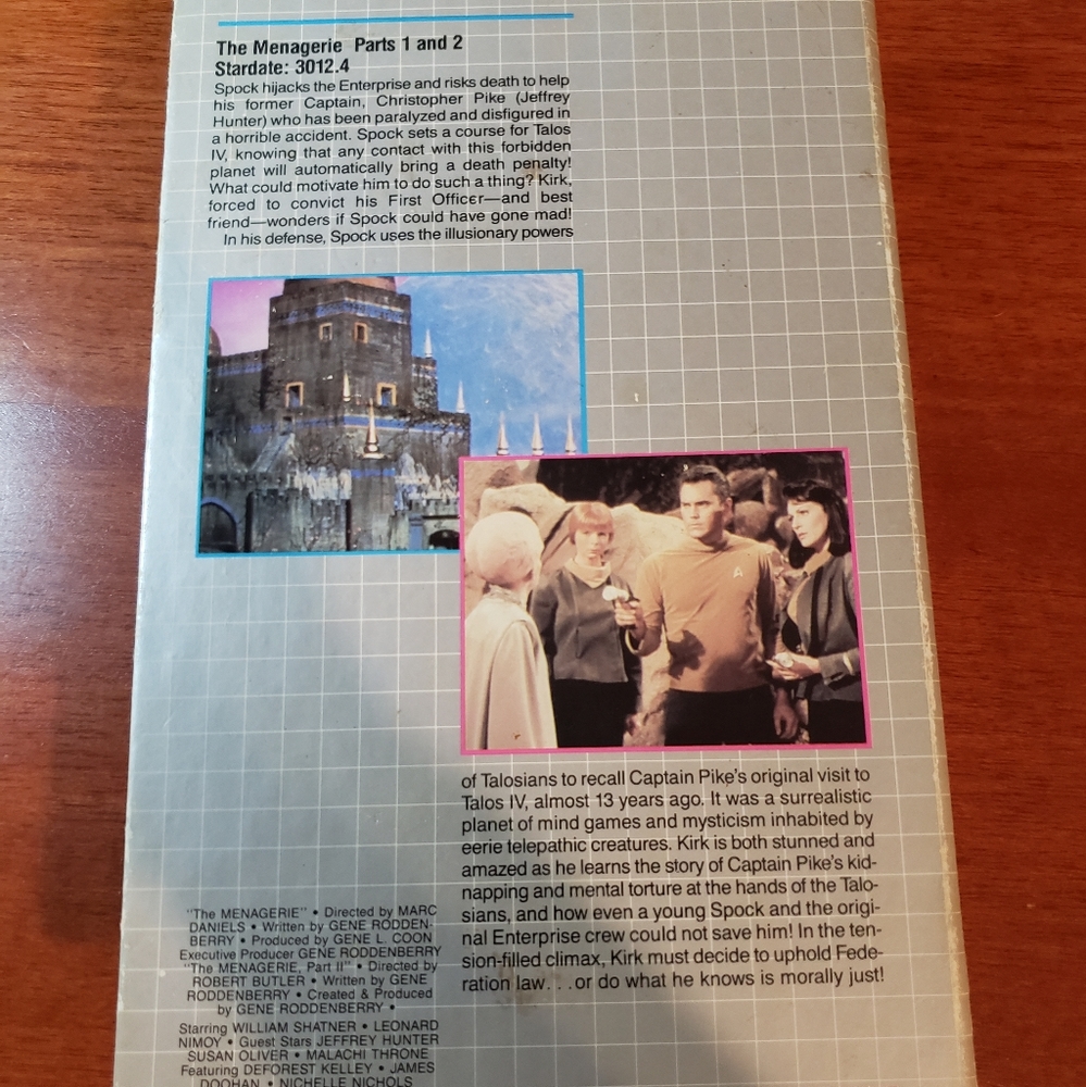 Star Trek Vintage Collector Edition VHS - Picture 2 of 3